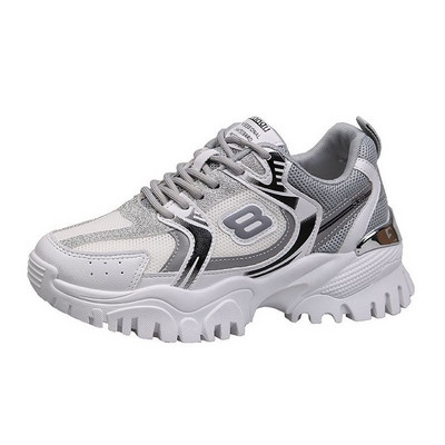 Νέο μοντέλο αθητικά παπούτσια με υψηλή τραχιά σόλα