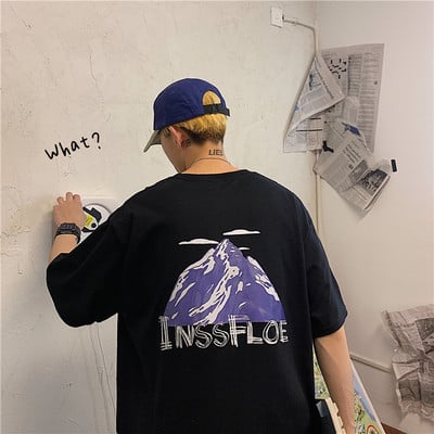 Φαρδύμπλουζάκι με τύπωμα στη πλάτη