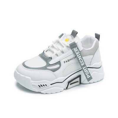 Γυναικεία casual αθλητιά παπούτσια με επιγραφές