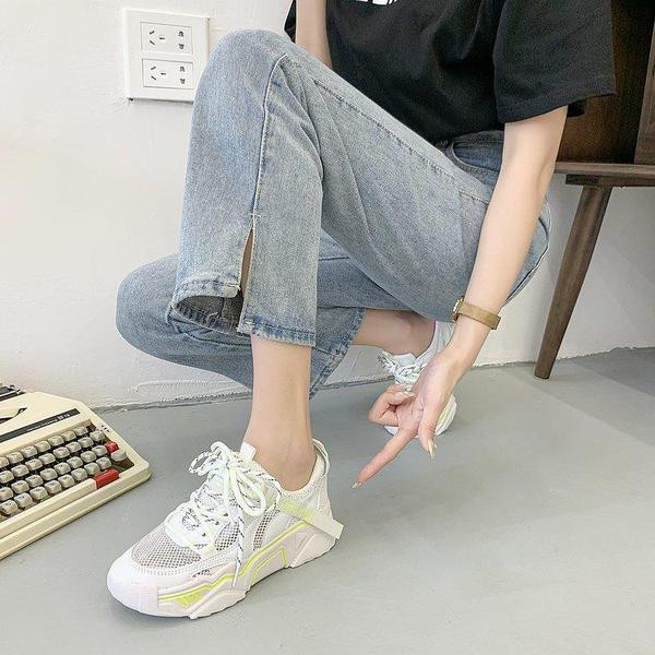 Φθινοπωρινά γυναικεία αθλητικά παπούτσια με πλέγμα