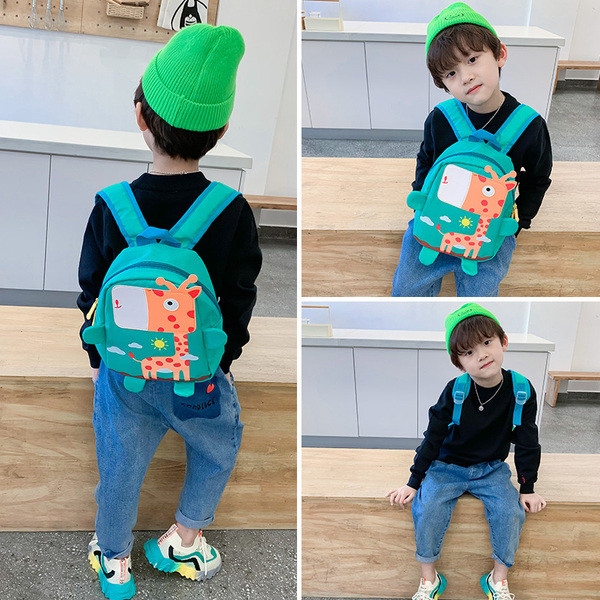 Παιδικό καθημερινό σακίδιο με καμηλοπάρδαλη κατάλληλο για αγόρια και κορίτσια