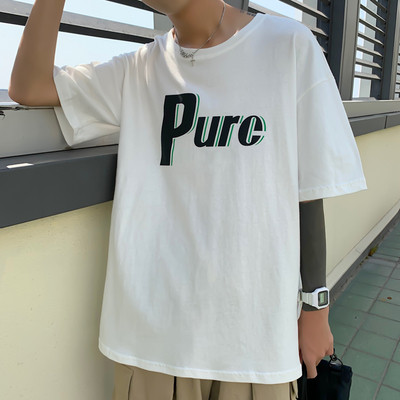 Laia mudeliga T-särk meestele