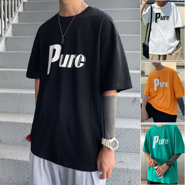 Laia mudeliga T-särk meestele