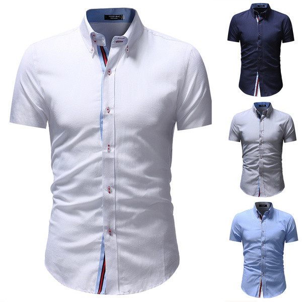 Stiilne klassikalise kraega meeste särgi mudel