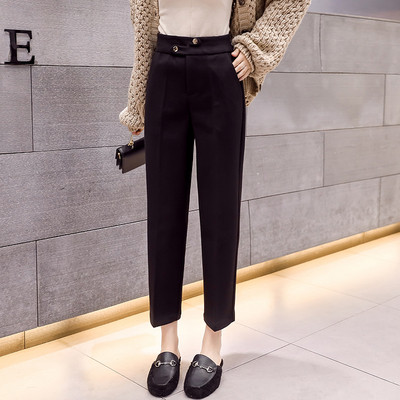 Νέο μοντέλο γυναικείου παντελονιού με υψηλή μέση - μήκος 9/10