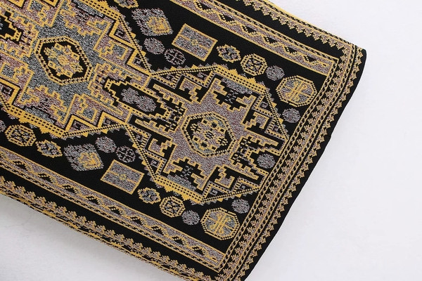 Széles modell női nadrág, magas derékkal