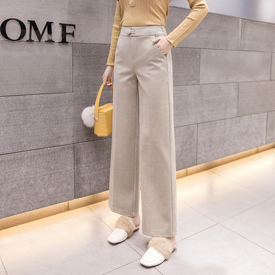 Γυναικείο μοντέρνο παντελόνι με τσέπη και στάνταρ μέση