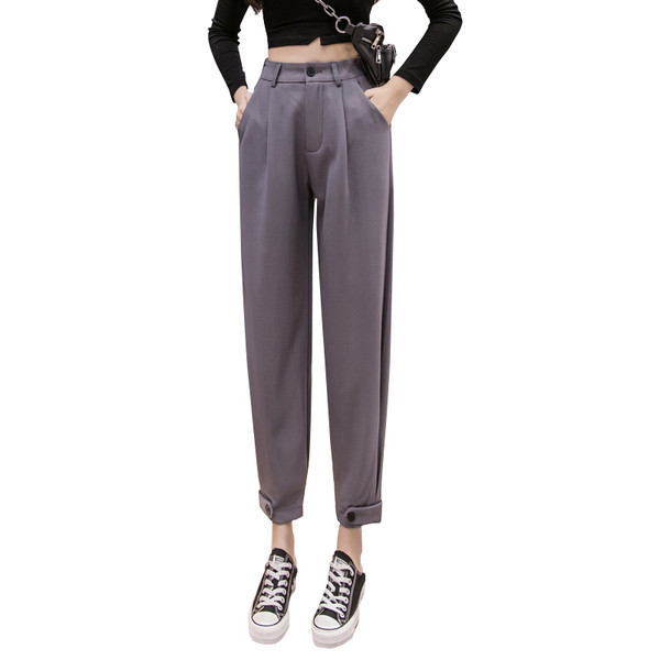 Alkalmi női nadrág - magas derék