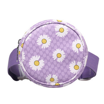 Μοντέρνα παιδική τσάντα μέσης με λουλούδια μοτίβα