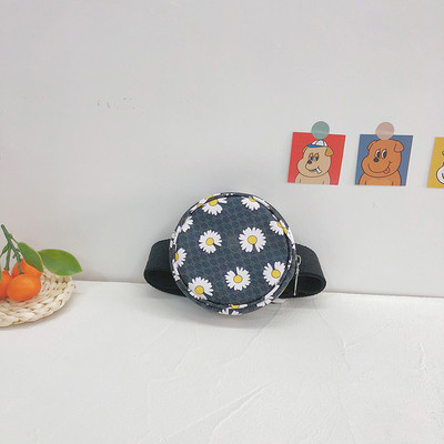 Μοντέρνα παιδική τσάντα μέσης με λουλούδια μοτίβα