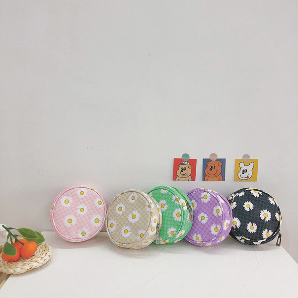 Μοντέρνα παιδική τσάντα μέσης με λουλούδια μοτίβα