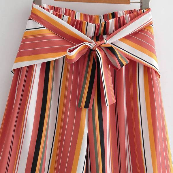 Női nadrág magas derékkal - két modell