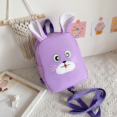 Iskolai hátizsák lányoknak rátéttel és 3D elemekkel