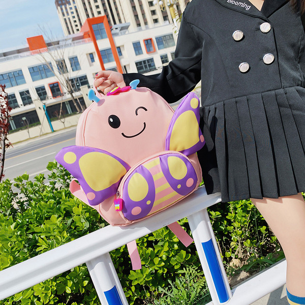 Színes gyerek hátizsák lányoknak 3D elemekkel