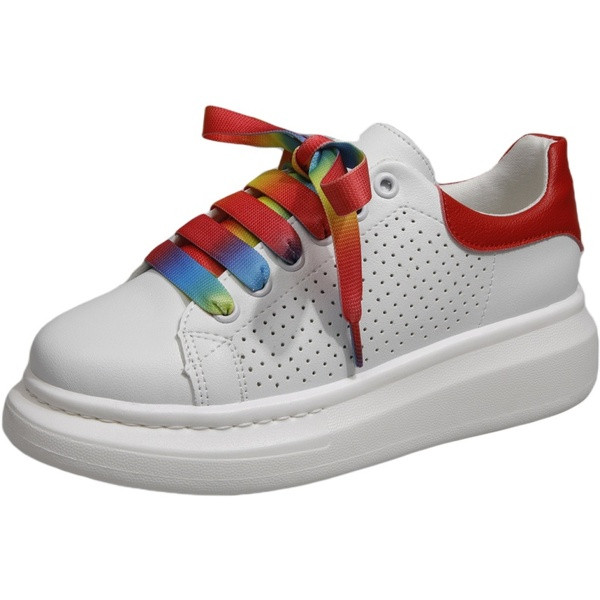 Νέο μοντέλο γυναικεία αθλητικά παπούτσια με χρωματιστούς δεσμούς