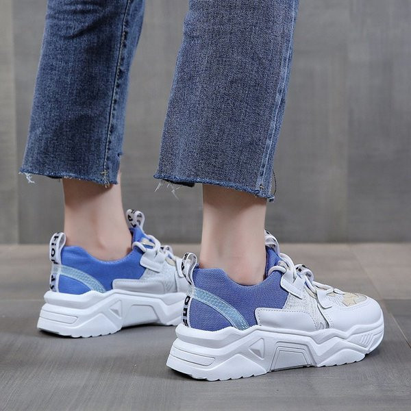 Γυναικεία casual έκο δερμάτινα αθλητικά παπούτσια