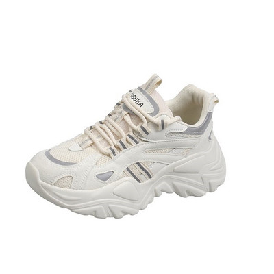 Γυναικεία μοντέρνα αθλητικά παπούτσια με υψηλή τραχιά σόλα