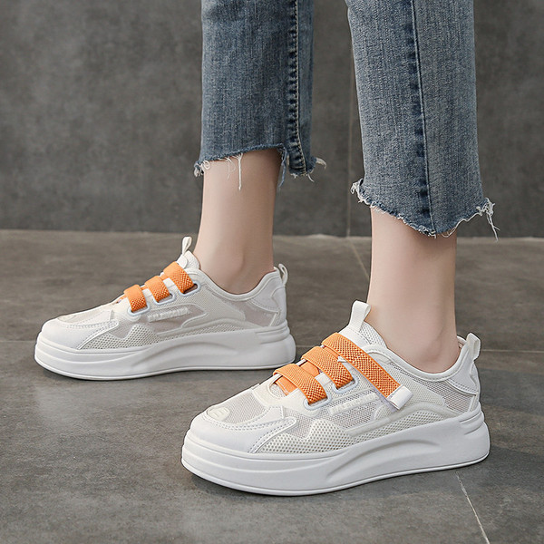 Νέο μοντέλο γυναικεία αθλητικά παπούτσια - με επίπεδη σόλα