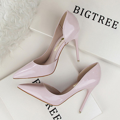 Νέο μοντέλο γυναικεία υποδημάτα ψηλοτάκουνα από οικολογικό σουέτ - δύο μοντέλα