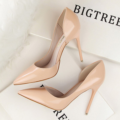 Νέο μοντέλο γυναικεία υποδημάτα ψηλοτάκουνα από οικολογικό σουέτ - δύο μοντέλα