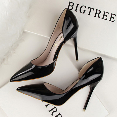 Νέο μοντέλο γυναικεία υποδημάτα ψηλοτάκουνα από οικολογικό σουέτ - δύο μοντέλα