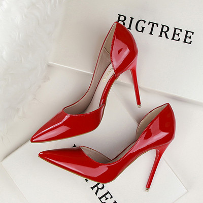 Νέο μοντέλο γυναικεία υποδημάτα ψηλοτάκουνα από οικολογικό σουέτ - δύο μοντέλα