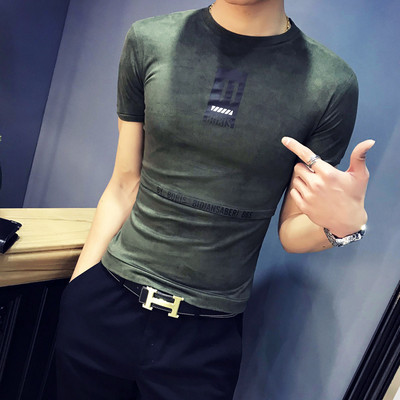 Καλοκαιρινό μπλουζάκι για άνδρες με επιγραφή