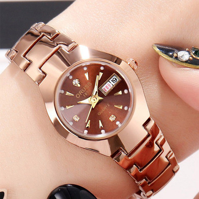 Novi model ženskog vodootpornog sata sa metalnim lancem