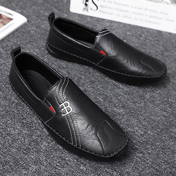 Ανδρικά μοκασίνια casual από οικολογικό δέρμα σε τρία χρώματα