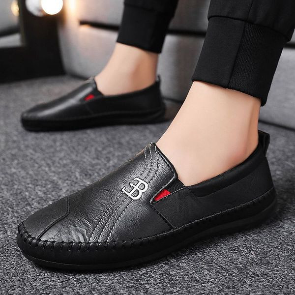 Ανδρικά μοκασίνια casual από οικολογικό δέρμα σε τρία χρώματα