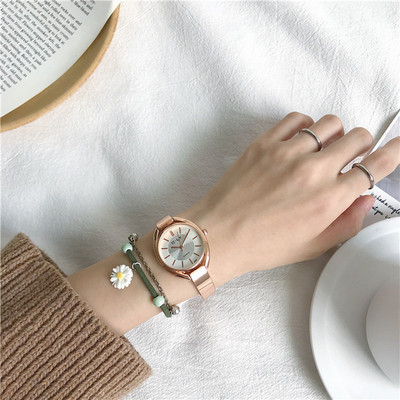 Új modell női karóra eco bőr lánccal