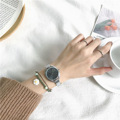 Új modell női karóra eco bőr lánccal