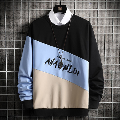 Meeste tikandiga ja pikkade varrukatega pluus