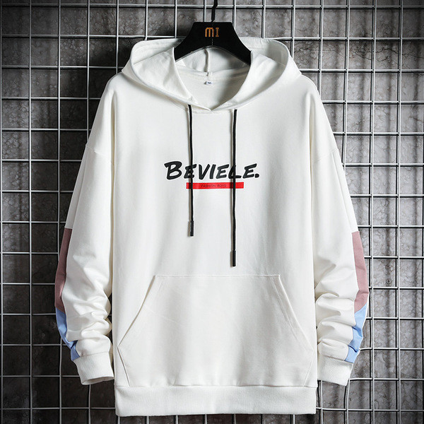 Alkalmi férfi blúz felirattal és hosszú ujjal