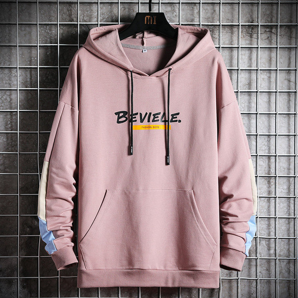 Alkalmi férfi blúz felirattal és hosszú ujjal