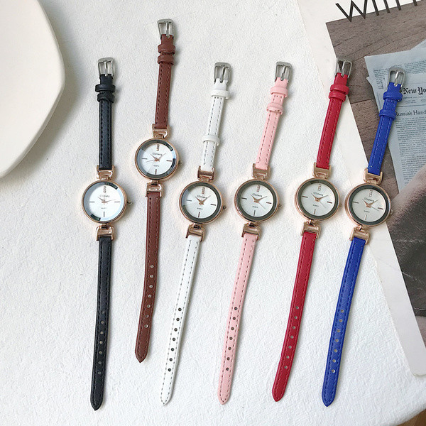 Új modell női karóra vékony szíjjal