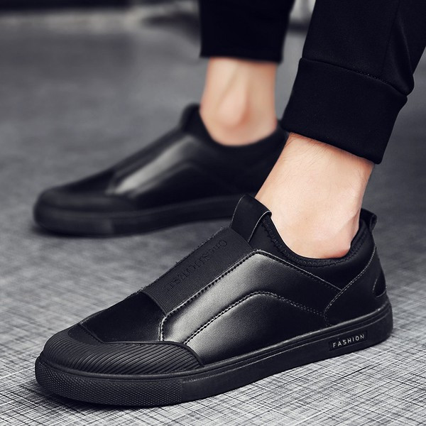 Ανδρικά casual μοκασίνια με επίπεδη σόλα με έκο δέρμα