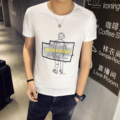 Uue mudeli suvine värvitrükiga t-särk