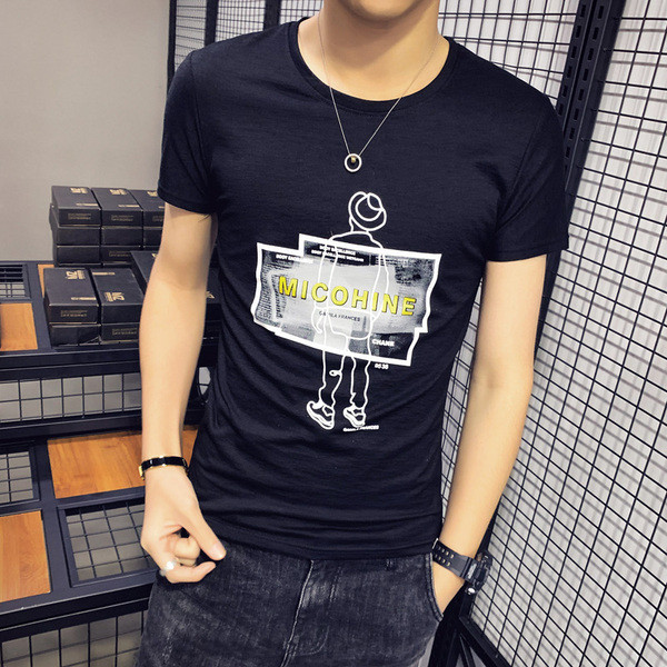 Uue mudeli suvine värvitrükiga t-särk