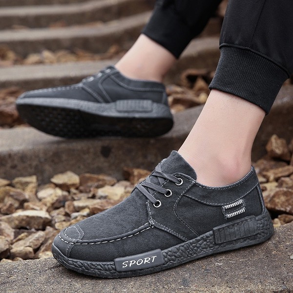 Ανδρικά casual αθλητικά παπούτσια με επίπεδη σόλα - διάφορα μοντέλα