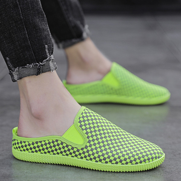 Ανδρικά περιστασιακά μοκασίνια με ελαστική και επίπεδη σόλα