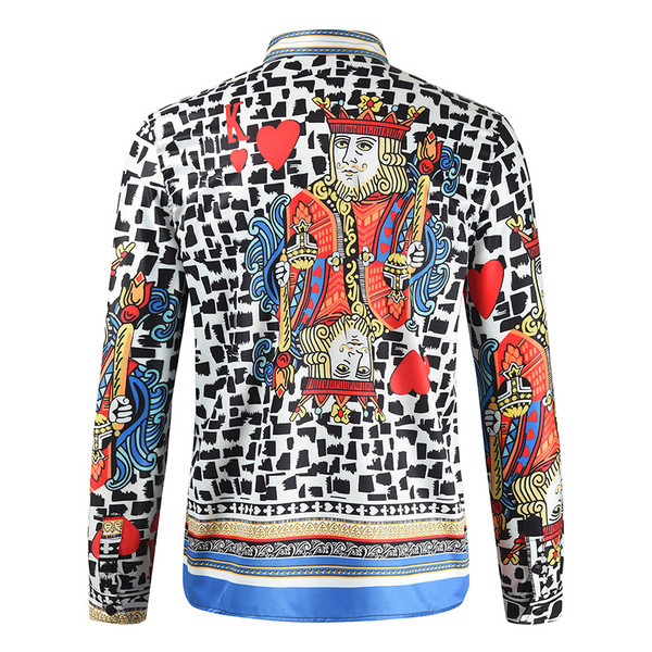 Uus mudel värvilisest meeste pikkade varrukatega särgist