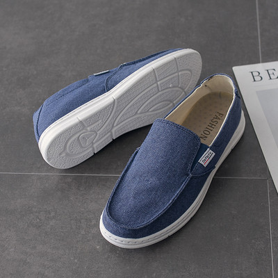 Ανδρικά μοκασίνια σε διάφορα χρώματα με επίπεδη σόλα