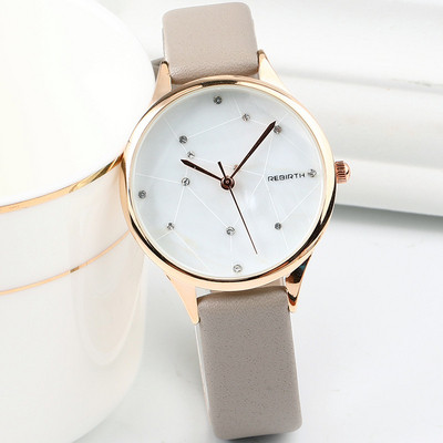 Nahast rihmaga naiste kvartskell