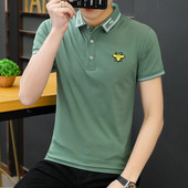 Uus mudel tikandite ja lühikeste varrukatega meeste T-särk