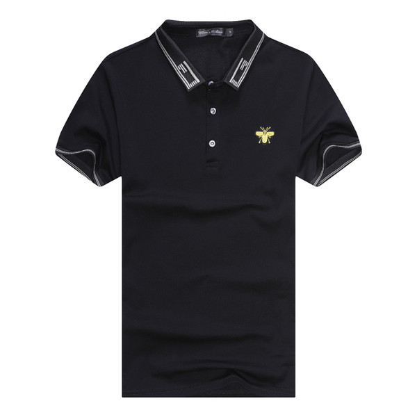 Uus mudel tikandite ja lühikeste varrukatega meeste T-särk