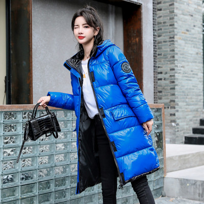 Uus mudel naiste pikk jakk luku ja kapuutsiga