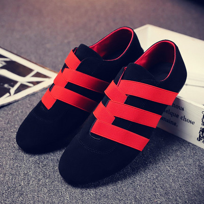 Αναπνεύσιμα ανδρικά μοκασίνια με επίπεδη σόλα και ελαστικά