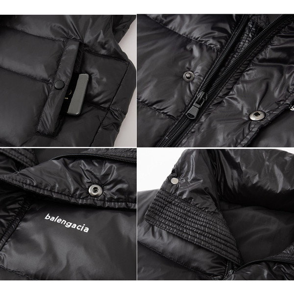 Γυναικείο γιλέκο casual με κουμπιά σε μαύρο χρώμα