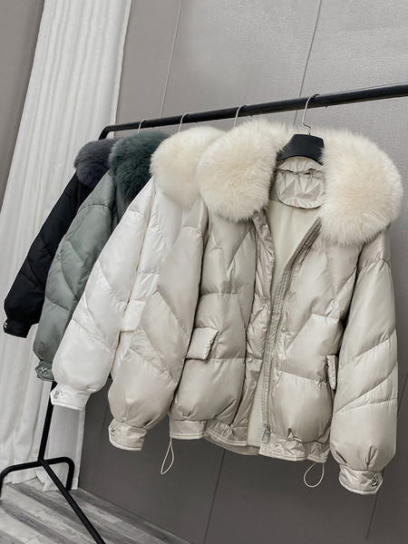 Νέο μοντέλο φαρδύ γυναικείο μπουφάν με  γιακά